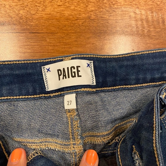 Paige Woman Jean shorts - Picture 2 of 3